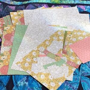 Stampin Up! Expressions Ornate Garden  12" X12" SPECIALTY DESIGNER SERIES PAPER